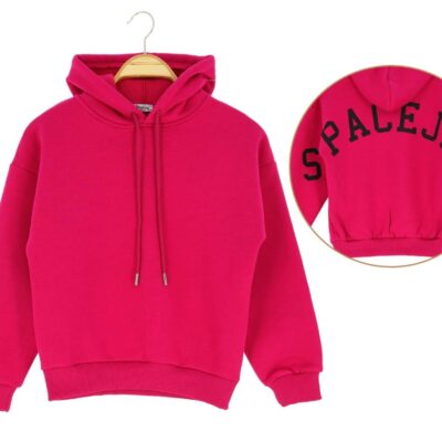 ERL50626.3 -  13/16 YAŞ KIZ SWEAT KAPŞONLU SPACEJAM BASKLI 3 İP ŞRD