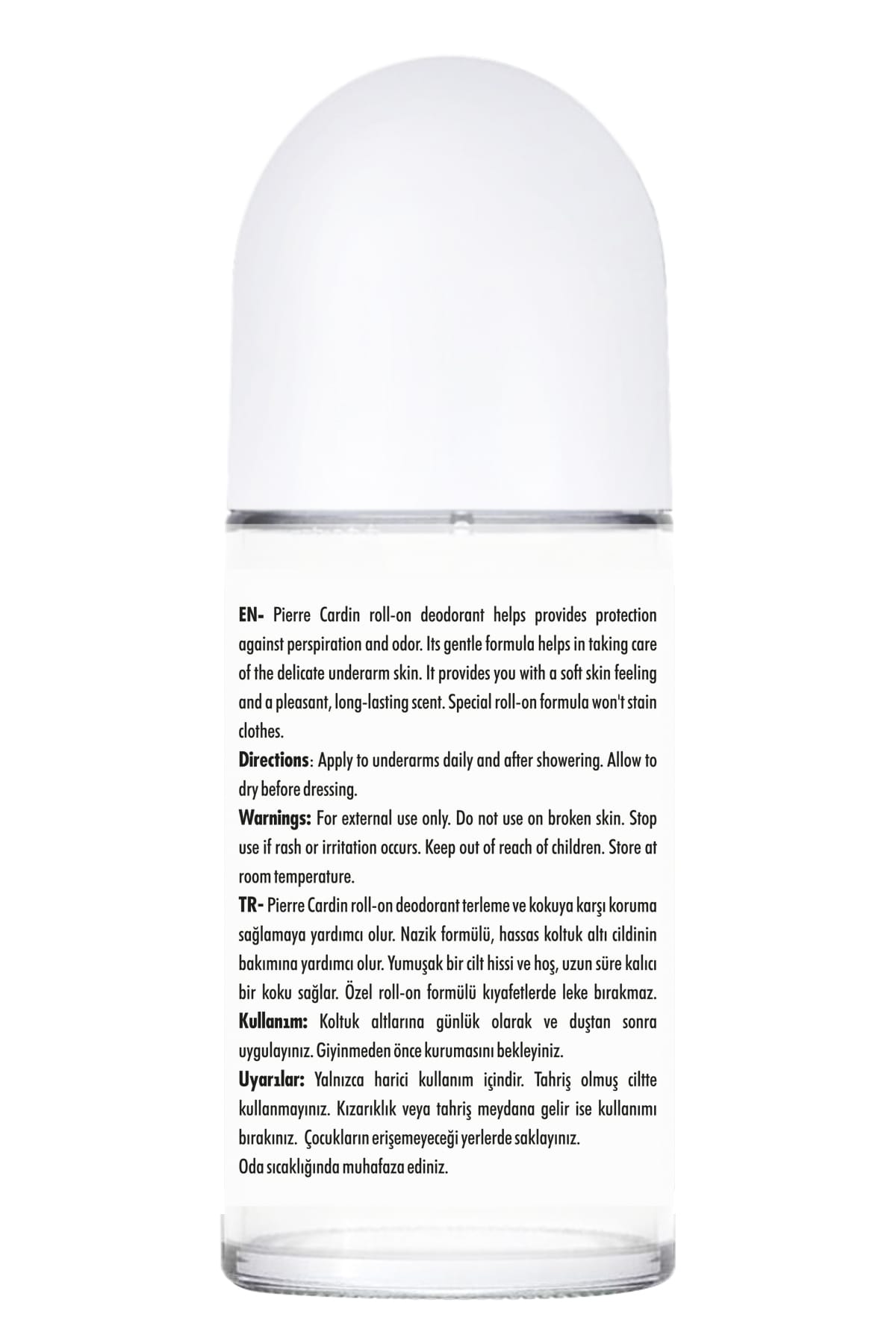 pierre cardin roll on kadın deodorant ter kokusu Önleyici leke bırakmayan 48 saat anti perspirant koruma – rythm of life hayatın ritmi 50 ml