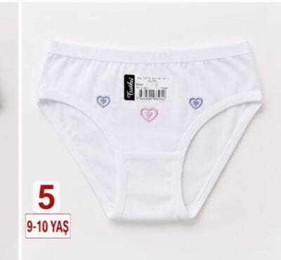 Tutku Kız Çocuk Külot – 9-10 Yaş