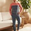Vienetta Man Erkek Uzun Kollu Pijama Takımı - Thumbnail Image 2