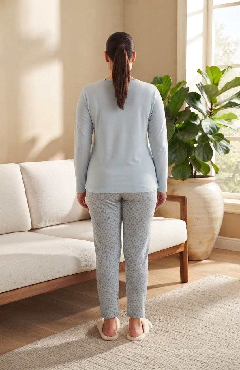 Miss Mavera Kadın Uzun Kollu Pijama Takımı - Görsel 3