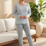 Miss Mavera Kadın Uzun Kollu Pijama Takımı