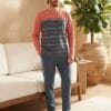 Vienetta Man Erkek Uzun Kollu Pijama Takımı - Thumbnail Image 1