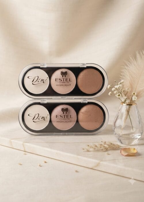 Estel'la Cosmetics 3'lü Highlighter Paleti