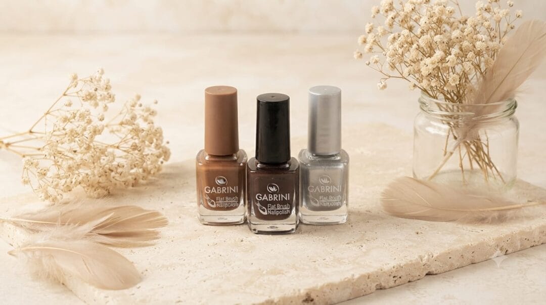 Gabrini Flat Brush Nailpolish - Görsel 1