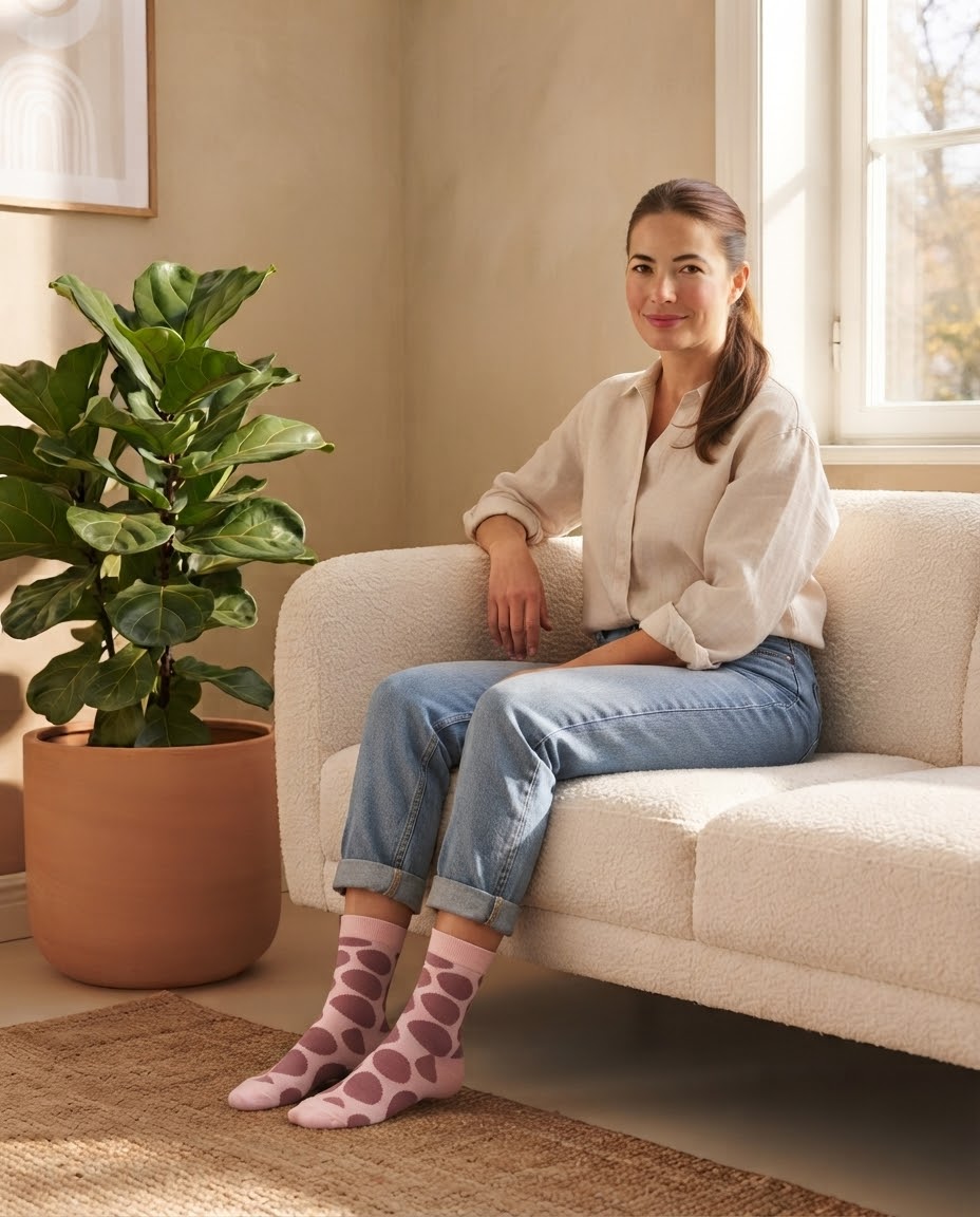 W by Javalli Premium Büyük Puanlı Soket Çorap - 544 - Görsel 9