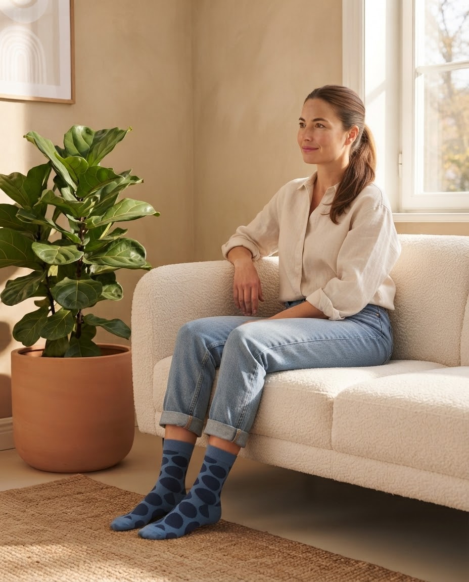 W by Javalli Premium Büyük Puanlı Soket Çorap - 544 - Görsel 10
