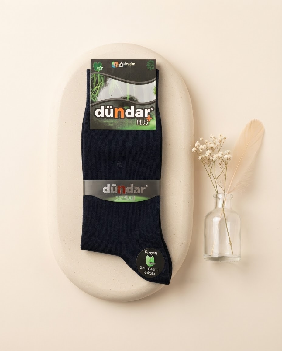 Dündar Erkek Bambu 4 Mevsim Çorap (40-44) - 5602 - Görsel 4
