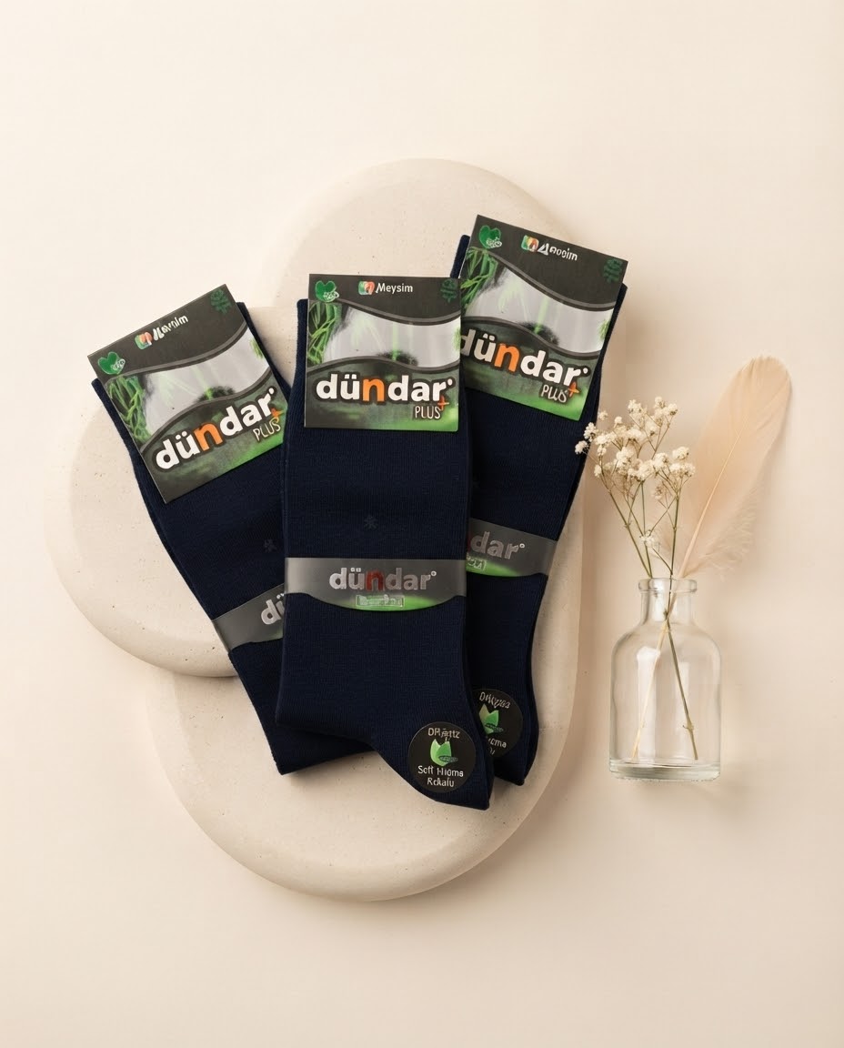 Dündar Erkek Bambu 4 Mevsim Çorap (40-44) - 5602 - Görsel 1