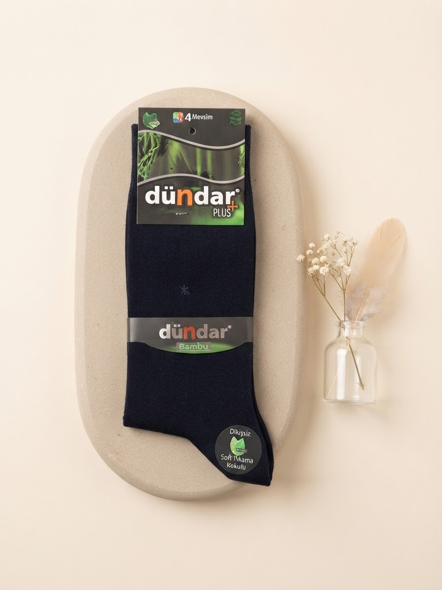 Dündar Erkek Bambu 4 Mevsim Çorap (40-44) - 5602 - Görsel 6