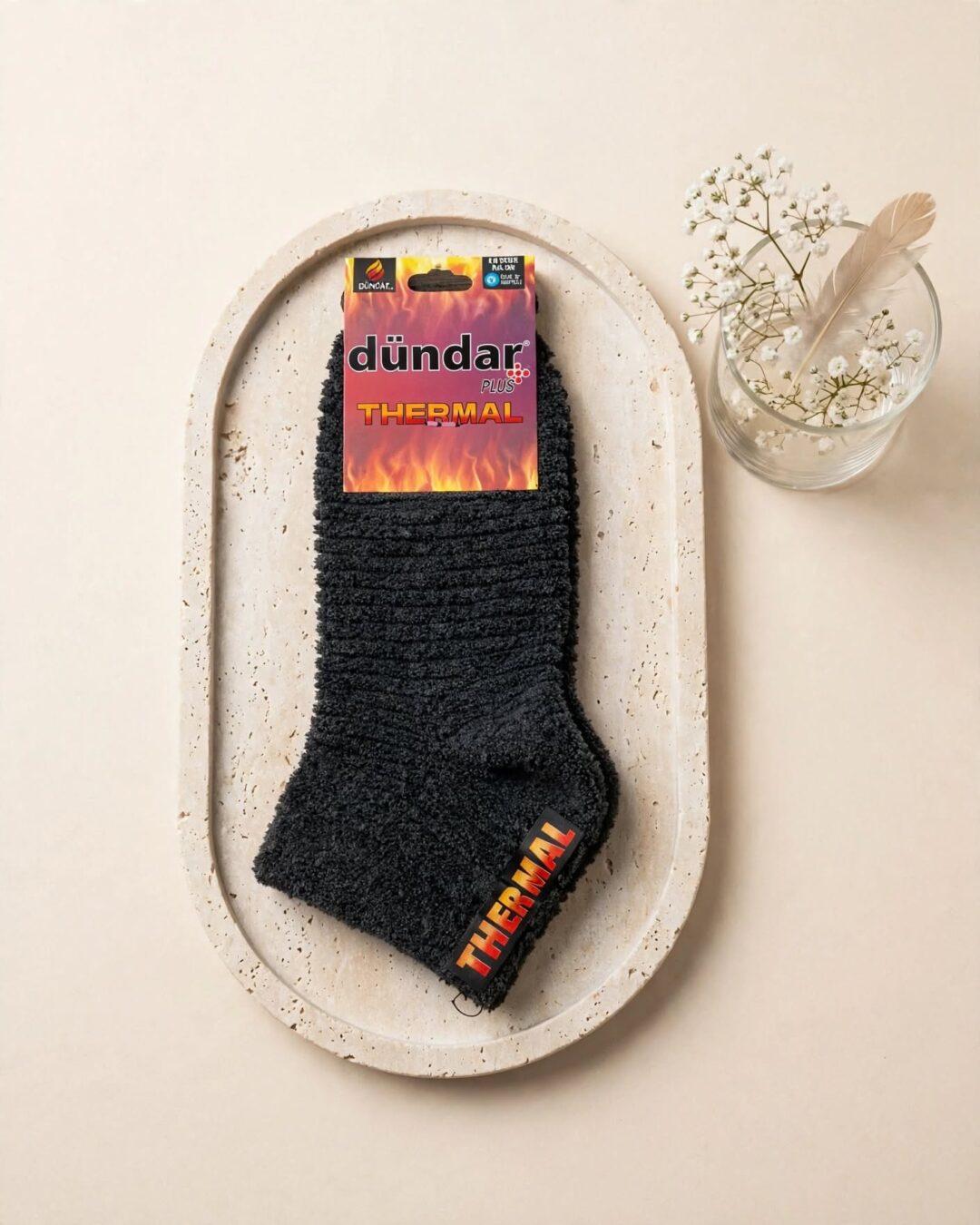Dündar Thermal Plus Unisex Patik Çorap 36-40 -5954 - Görsel 2