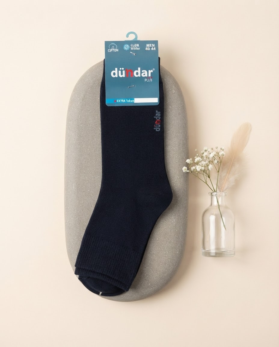 Dündar Erkek Cotton Taban Havlu Konç Çorap (40-44) - 7040 - Görsel 5