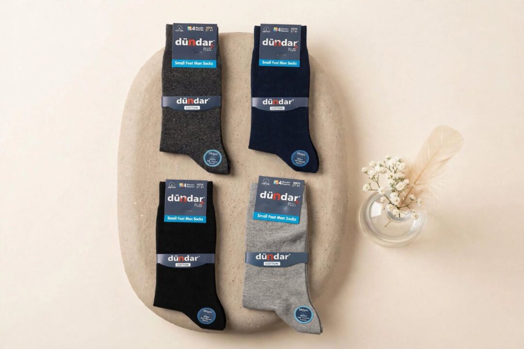 Dündar Erkek Pamuk 4 Mevsim Çorap (37-41 / Small Feet) - 4759 - Görsel 1