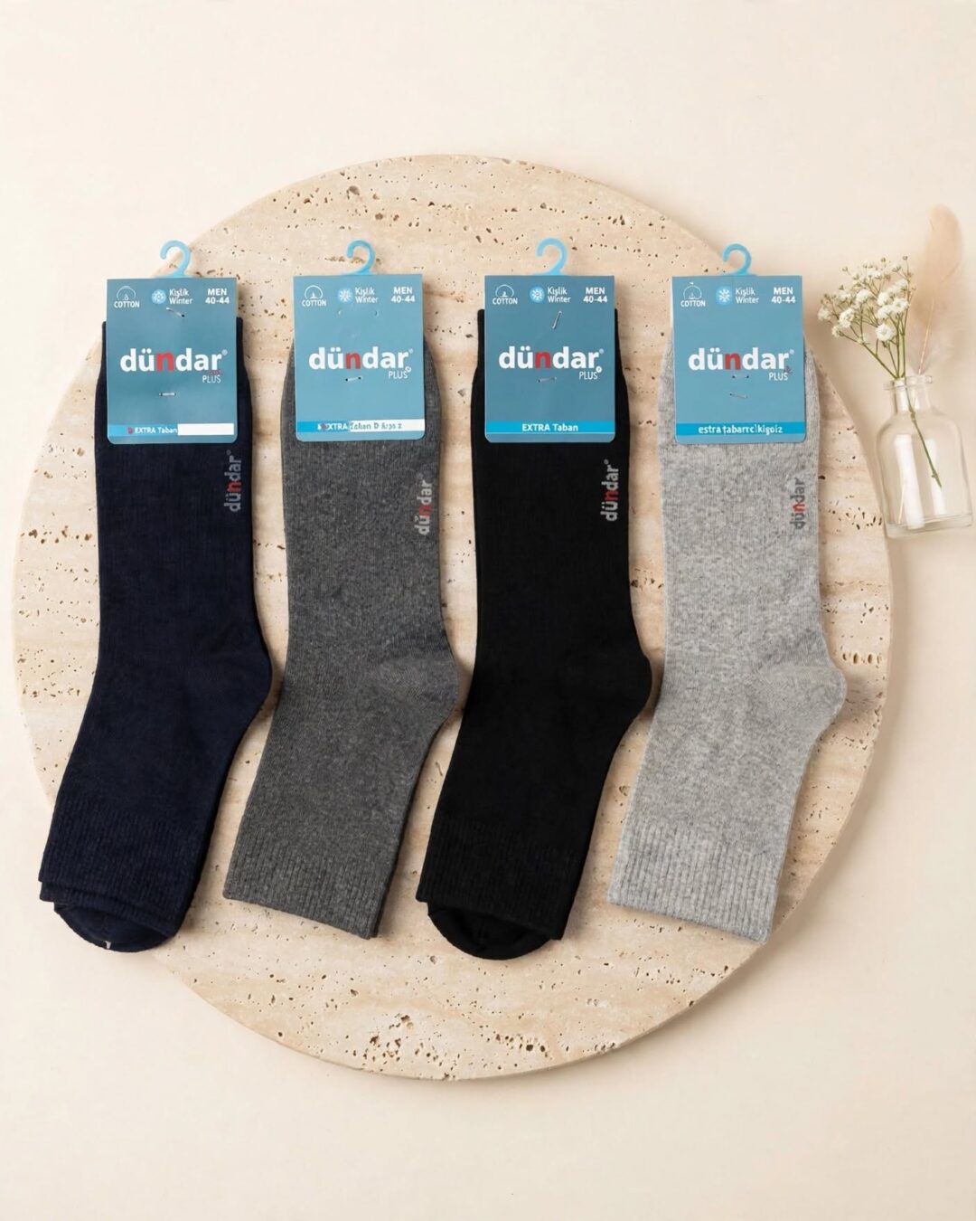 Dündar Erkek Cotton Taban Havlu Konç Çorap (40-44) - 7040 - Görsel 1