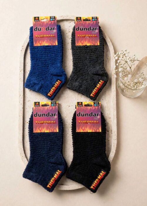 Dündar Thermal Plus Unisex Patik Çorap 36-40  -5954