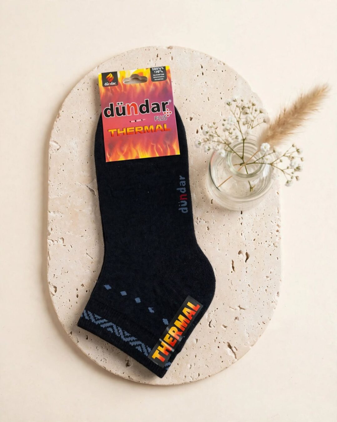 Dündar Thermal Plus Unisex Patik Çorap – 5955 - Görsel 3