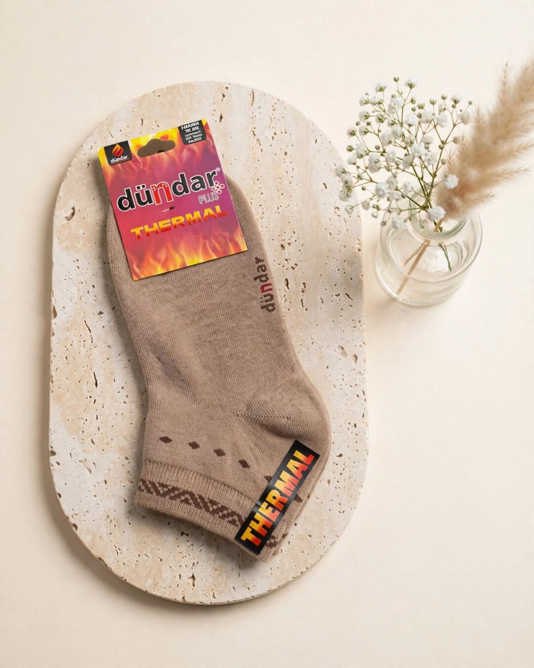 Dündar Thermal Plus Unisex Patik Çorap – 5955 - Görsel 4