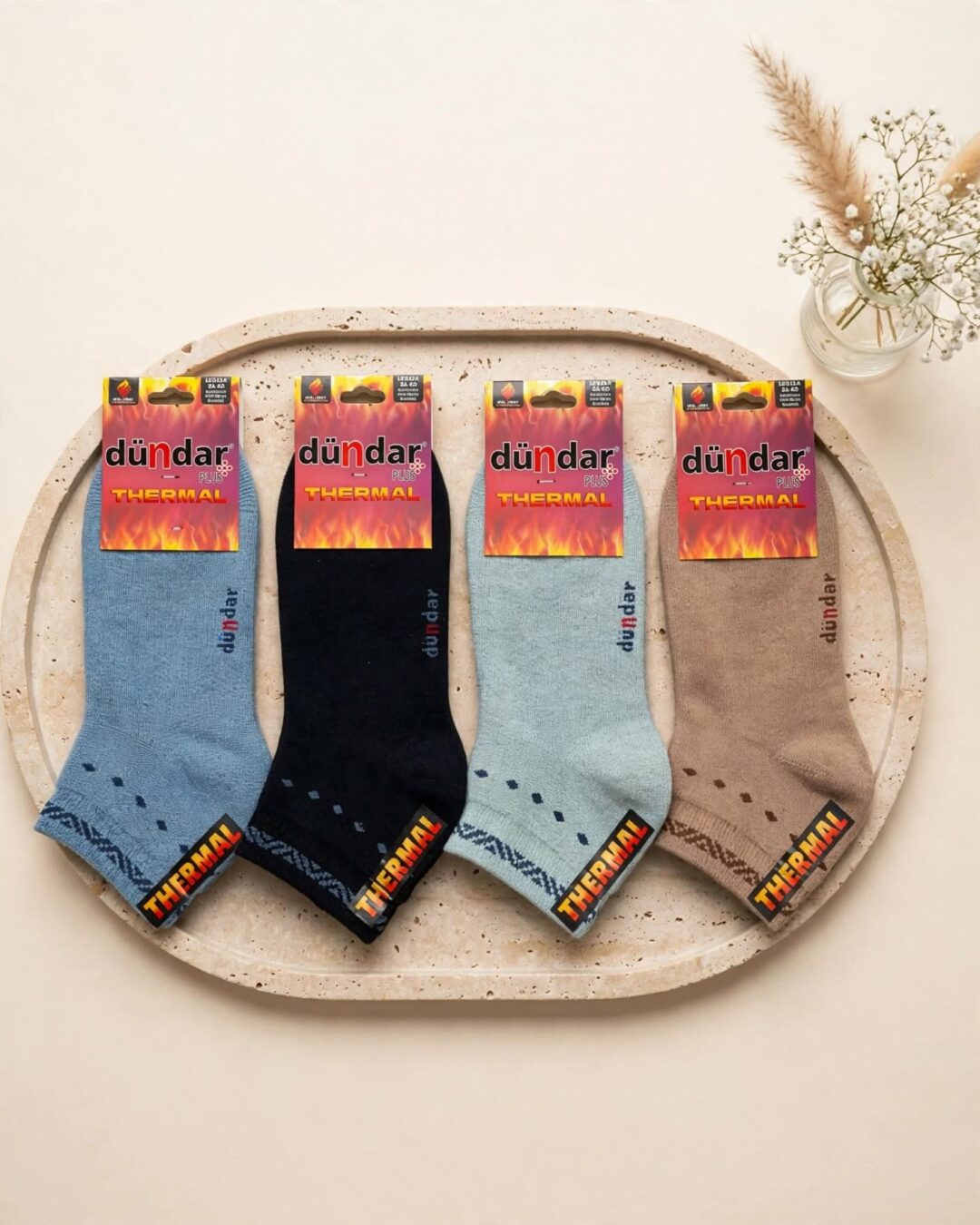 Dündar Thermal Plus Unisex Patik Çorap – 5955 - Görsel 1