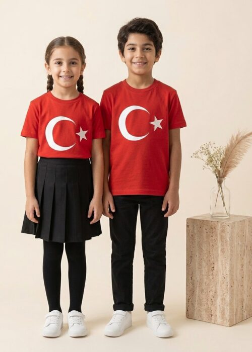 Türk Bayraklı Tişört