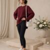 Oversize Modal Sweatshirt - Thumbnail Image 1