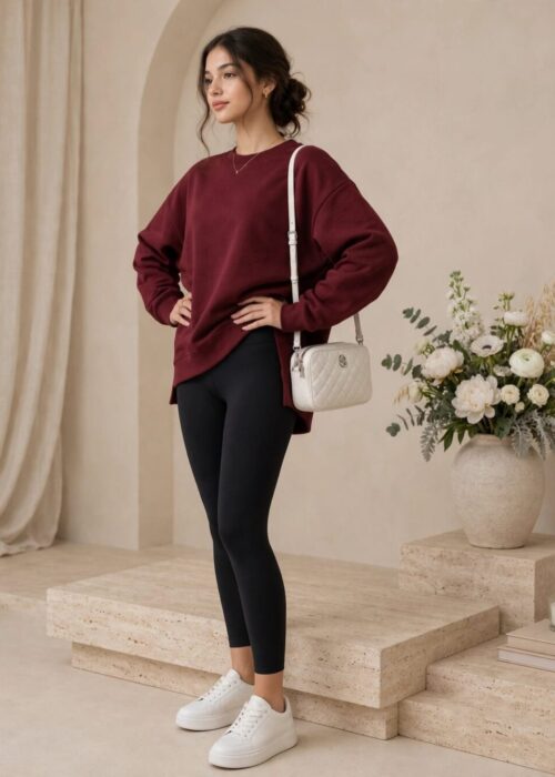 Oversize Modal Sweatshirt
