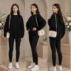 Oversize Modal Sweatshirt - Thumbnail Image 7