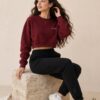 LİVİA Paçası Lastikli Jogger Eşofman Altı - İki İplik - Thumbnail Image 3