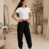 LİVİA Paçası Lastikli Jogger Eşofman Altı - İki İplik - Thumbnail Image 10